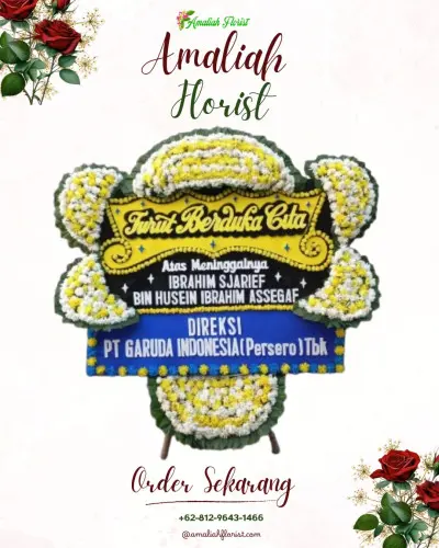 Papan Bunga Duka di Cibening